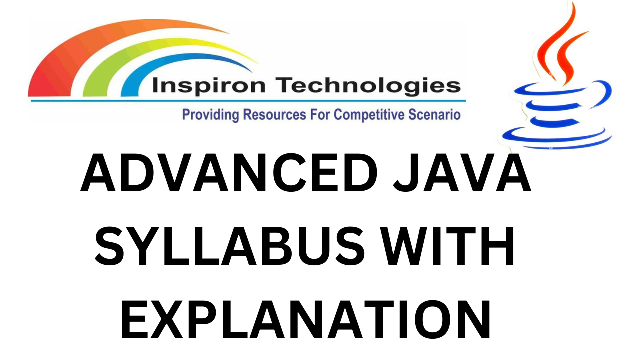 Advance Java Syllabus with Explanation